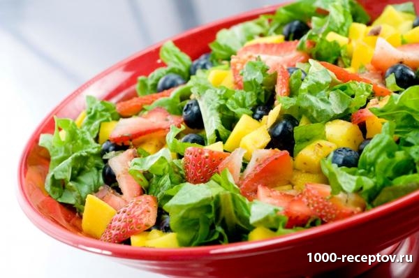 фруктово-овощной салат